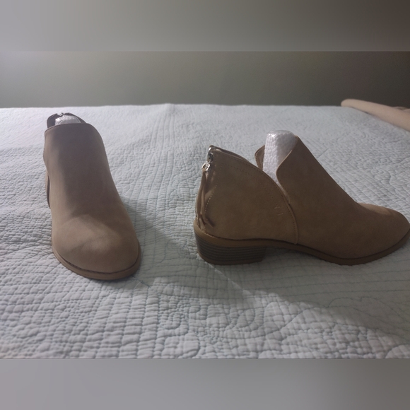 Tan Booties - Picture 1 of 5